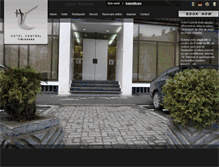 Tablet Screenshot of hotel-central.ro
