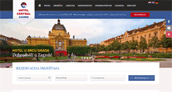 Desktop Screenshot of hotel-central.hr